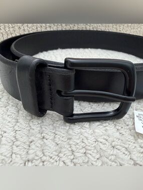GAP True Black Men’s Cow Leather Belt NWT